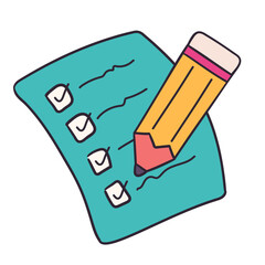 To do list illustration