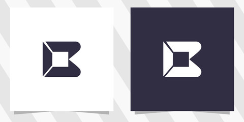 letter b logo design vector © euforia