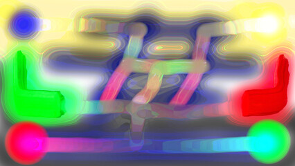 Sfondo astratto multicolore