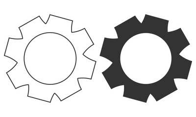 Unic Gears in the shape of a circle