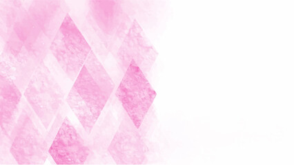 Pink watercolor background with copyspace for your design. vector.