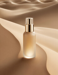Naklejka premium bottle of perfume Mockup
