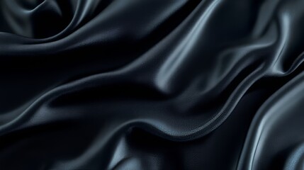 Obraz premium Wavy Backdrop Illustration, Unveiling Immersive Abstract Art with Soft Textures and Serene Depths