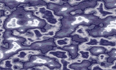 Abstract wavy pattern in shades of purple and grey, resembling topographic contours or marbled textures. Ideal for digital prints, modern backgrounds, or experimental surface