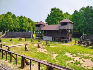 Arena turniejów rycerskich w Grunwaldzie