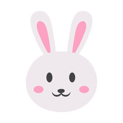 Rabbit vector illustration flat design