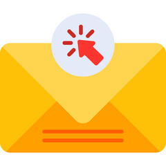 Obraz premium Click Vector Icon Design