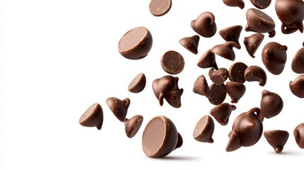 Obraz premium broccoli isolated on white background. Vibrant green vegetable against pure backdrop a single head of broccoli photographed in studio setting showcasing its texture and fresh