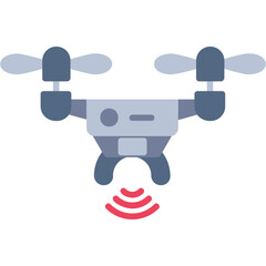 Drone Vector Icon Design