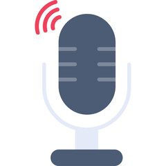 Microphone Vector Icon Design