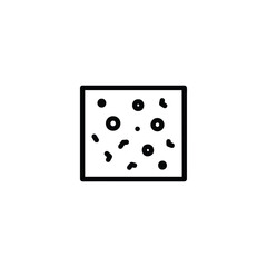 Concrete Rough Surface Texture Icon