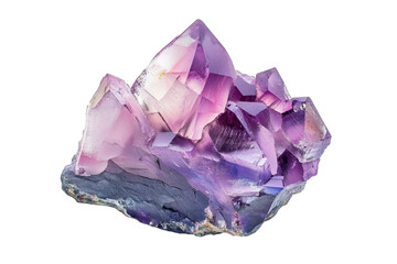 Stunning Amethyst Crystal Cluster: Nature's Purple Gem
