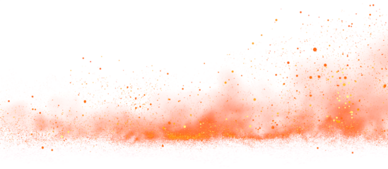 Flame effect PNG. Fire sparks on transparent background. Burning red hot sparks realistic fire flames. Flying up sparks, burning fire particles with smoke texture. Realistic flame effect.