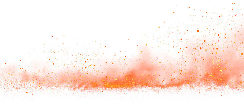 Flame effect PNG. Fire sparks on transparent background. Burning red hot sparks realistic fire flames. Flying up sparks, burning fire particles with smoke texture. Realistic flame effect.