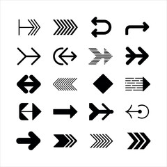 Modern Arrow Icon Vector Collection