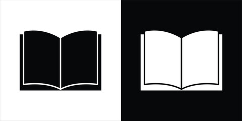 Book open icon Vector scalable graphics