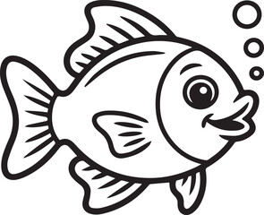 fish, aquatic, ocean, marine, sea, swim, fins, water, underwater, gill, scale, tail, silhouette, seafood, river