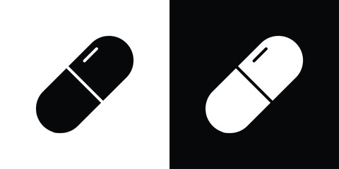 Capsule icon Vector scalable graphics