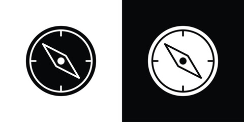Compass icon Vector scalable graphics
