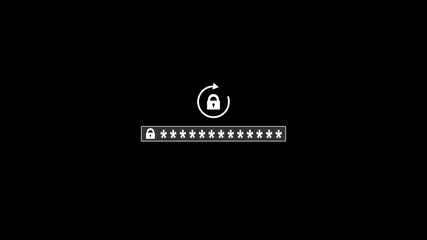 Modern cybersecurity concept, businessman entering password on smartphone, emphasizing encrypted data, internet privacy, secure login and digital protection on black background. - Powered by Adobe