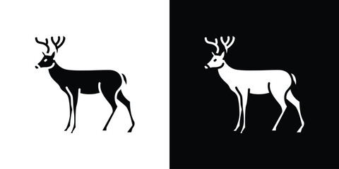 Deer icon Vector scalable graphics