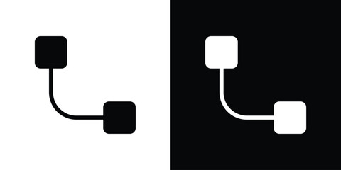 Obraz premium Diagram nested icon Vector scalable graphics