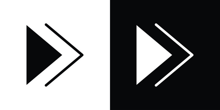 Forward icon Vector scalable graphics