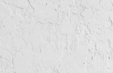 White Plaster Wall Texture Background