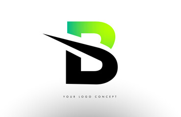 Letter B Logo design. B icon vector with creative look