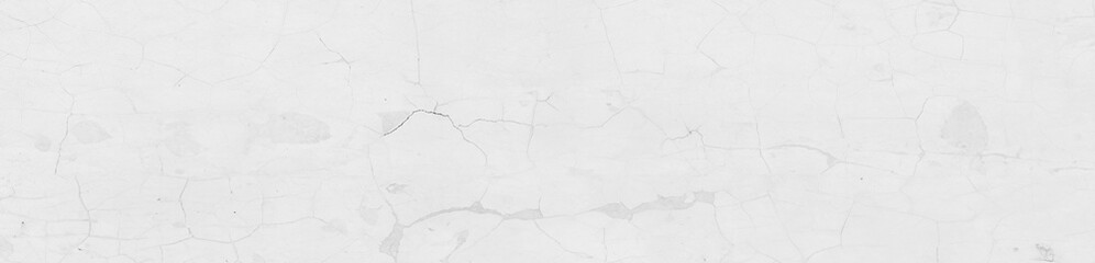 White Cracked Concrete Wall Texture Background