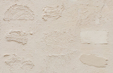 Beige Plaster Wall Texture with Rough Stucco Finish