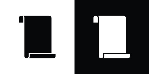 Paper Scroll icon Vector scalable graphics