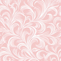 A minimalist vector pattern of organic swirls