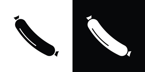 Sausage icon Vector scalable graphics