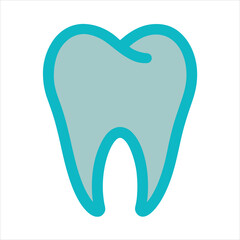 Clean Dental Care Logo With Tooth Symbol