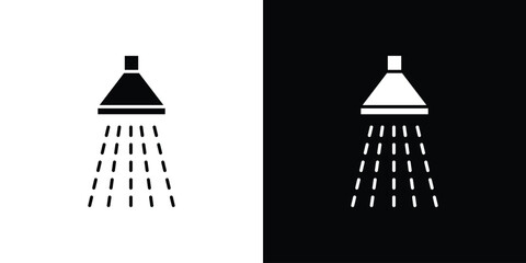 Shower down icon Vector scalable graphics