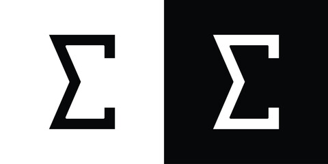 Fototapeta premium Sigma icon Vector scalable graphics