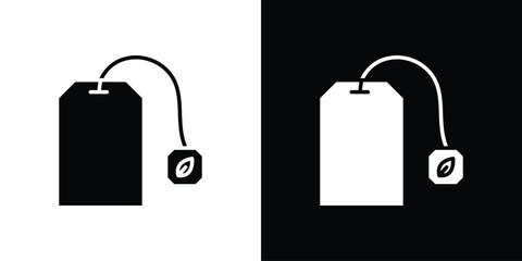 Tea bag icon Vector scalable graphics