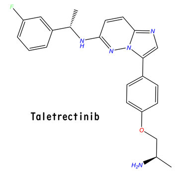 Taletrectinib is an oral, next-generation ROS1 inhibitor approved for treating advanced ROS1-positive non-small cell lung cancer (NSCLC)