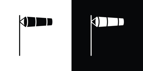 Windsock icon Vector scalable graphics