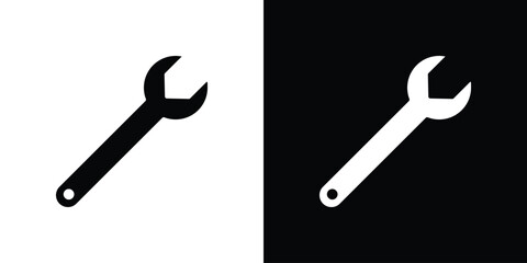 Wrench icon Vector scalable graphics