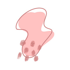 Baby pink blobs 10