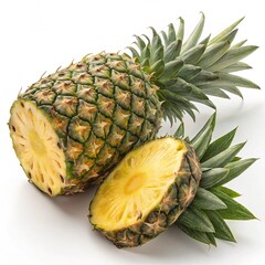 close up of pineapple.