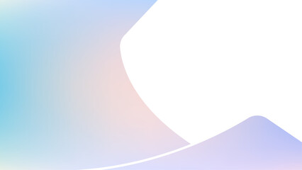 Abstract blue, gradient background for banner, poster, presentation