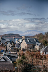 Oban Residential Area with Scenic Hillside