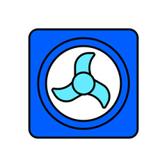 Icon a safety training, isolated against a clean background.