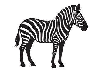 black zebra logo vector silhouette, zebra logo icon silhouette, zebra silhouette vector illustration, zebra silhouette vector logo on white background