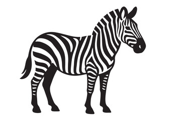 black zebra logo vector silhouette, zebra logo icon silhouette, zebra silhouette vector illustration, zebra silhouette vector logo on white background