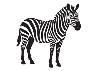 black zebra logo vector silhouette, zebra logo icon silhouette, zebra silhouette vector illustration, zebra silhouette vector logo on white background