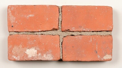 Obraz premium Red Brick Texture, Masonry, Construction